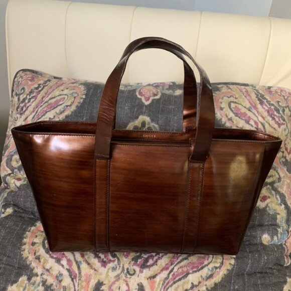 Gucci Small Tote (Vintage) - Picture 4 of 11
